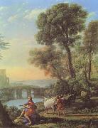 Landscape with Apollo and Mercury (mk08) Claude Lorrain